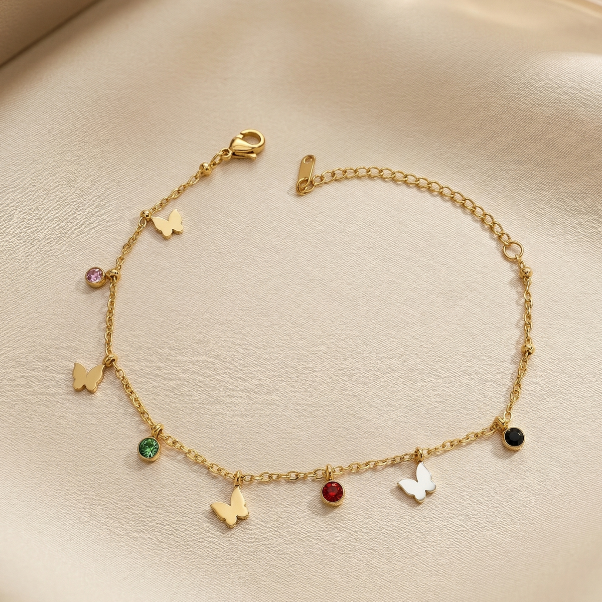 Flutter Charm Bracelet