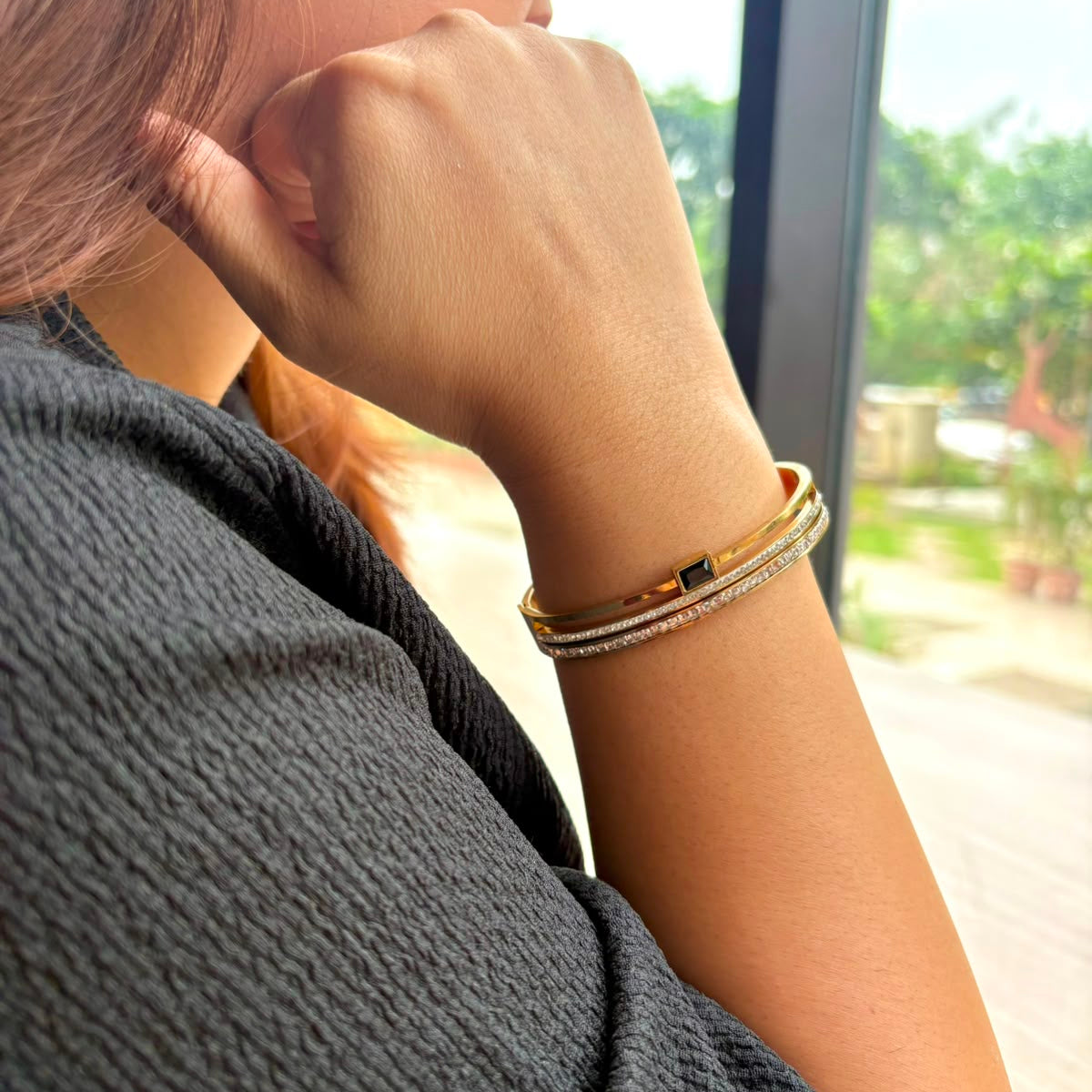 Signature Noir Bracelet
