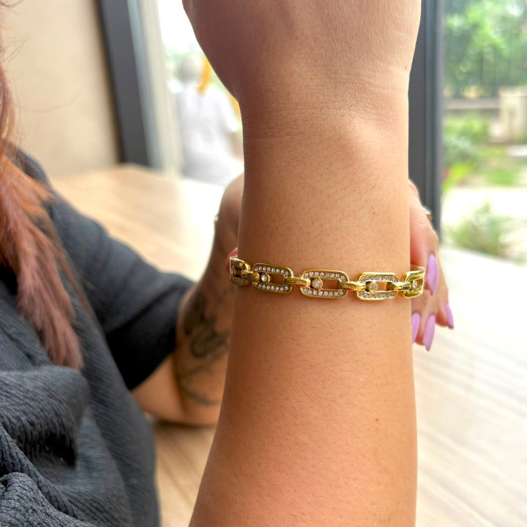 Crystal Link Bracelet