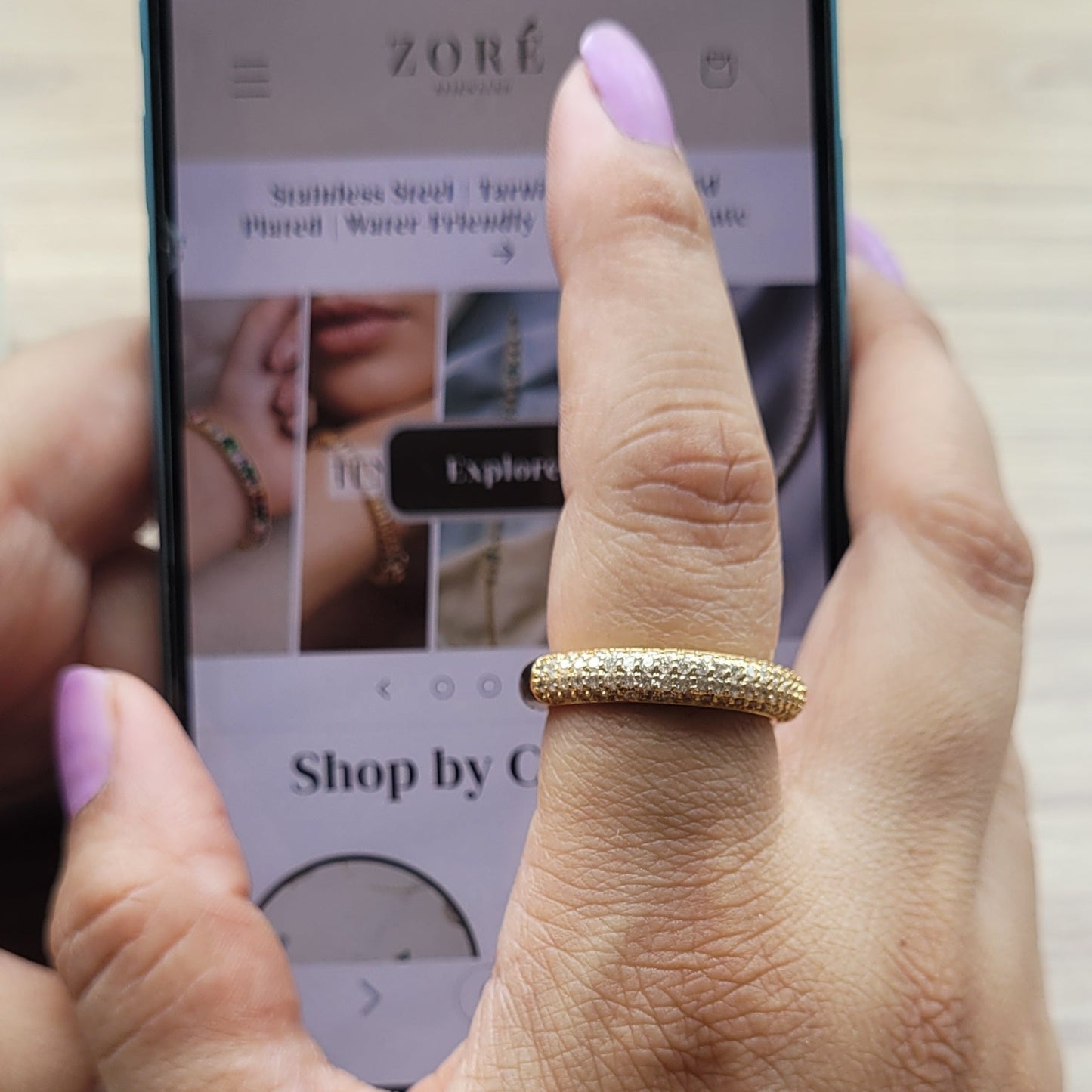 Brilliance Gold Band