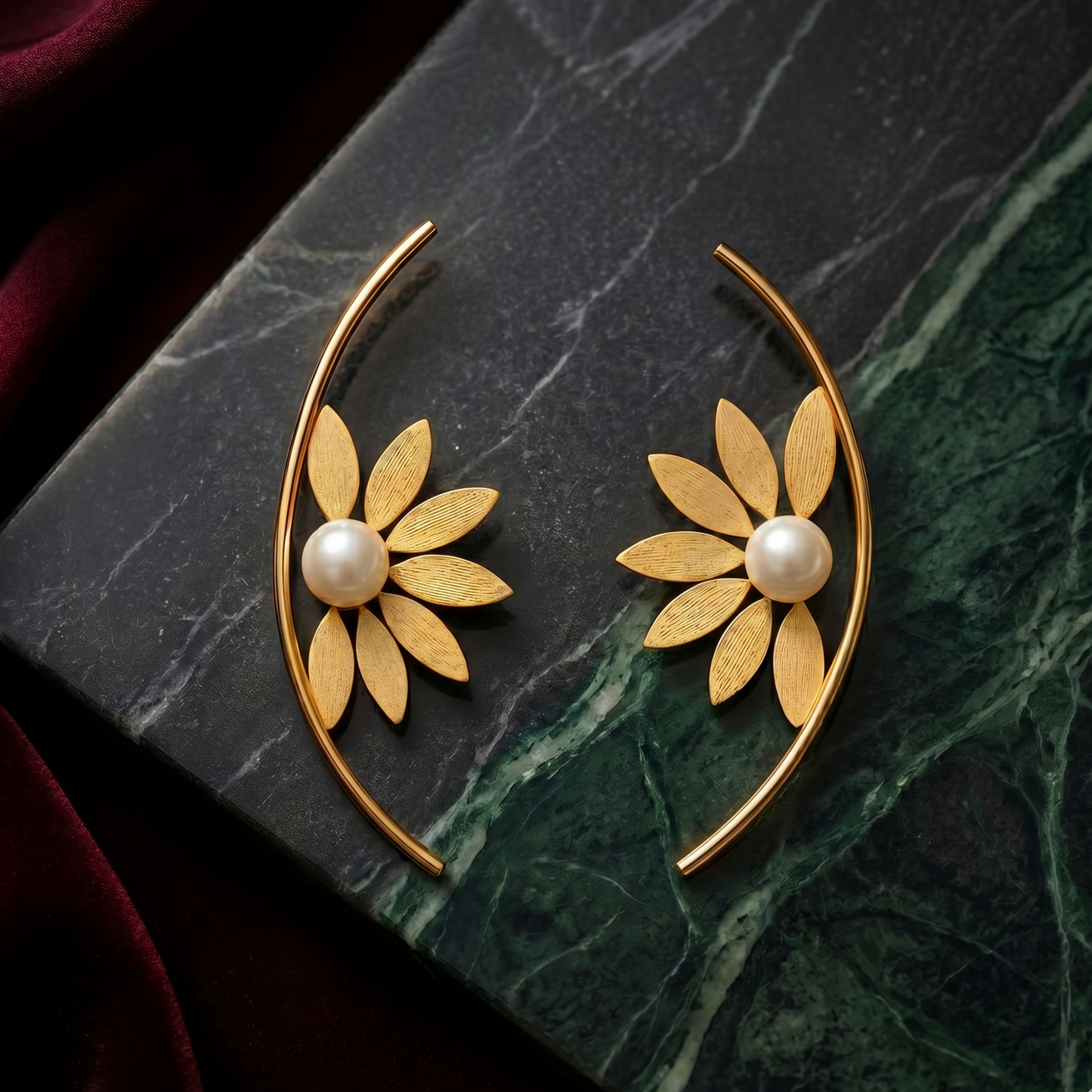 Pearl Bloom Earring