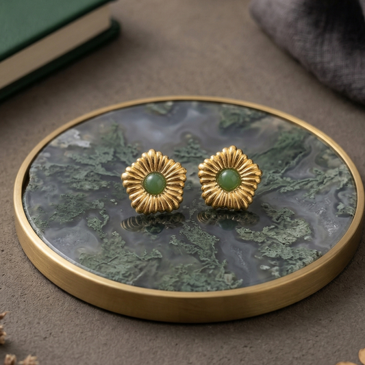 Verdant Bloom Studs