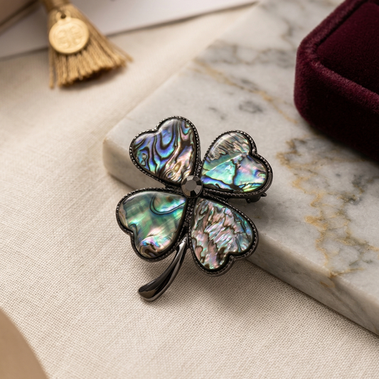 Clover Brooch