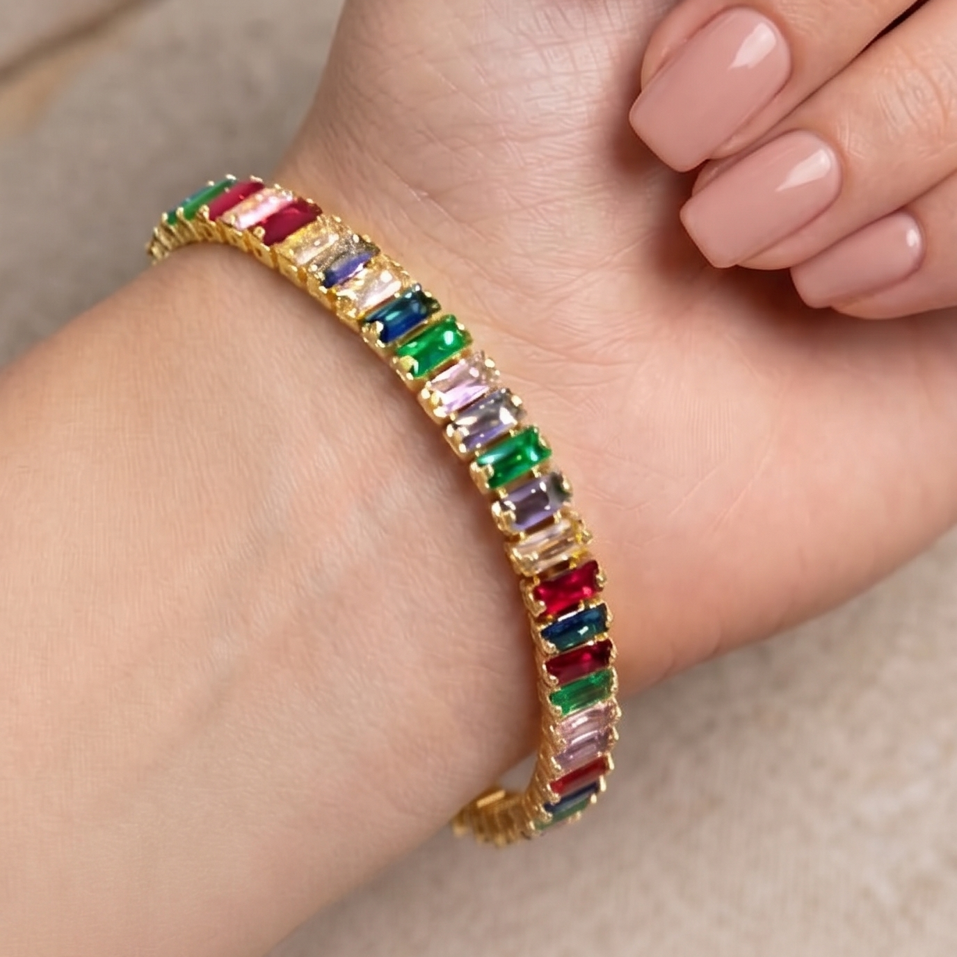 Prism Luxe Tennis Bracelet