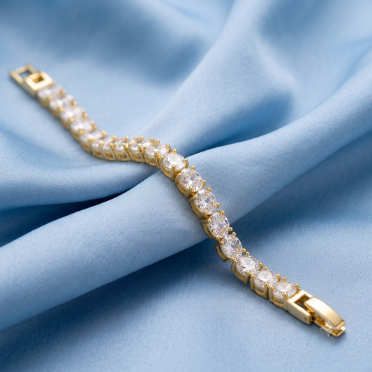 Diamond Dew Tennis Bracelet