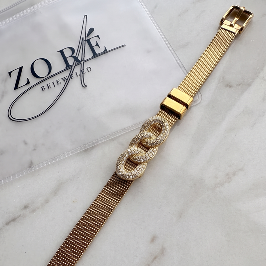 Golden Infinity Bracelet
