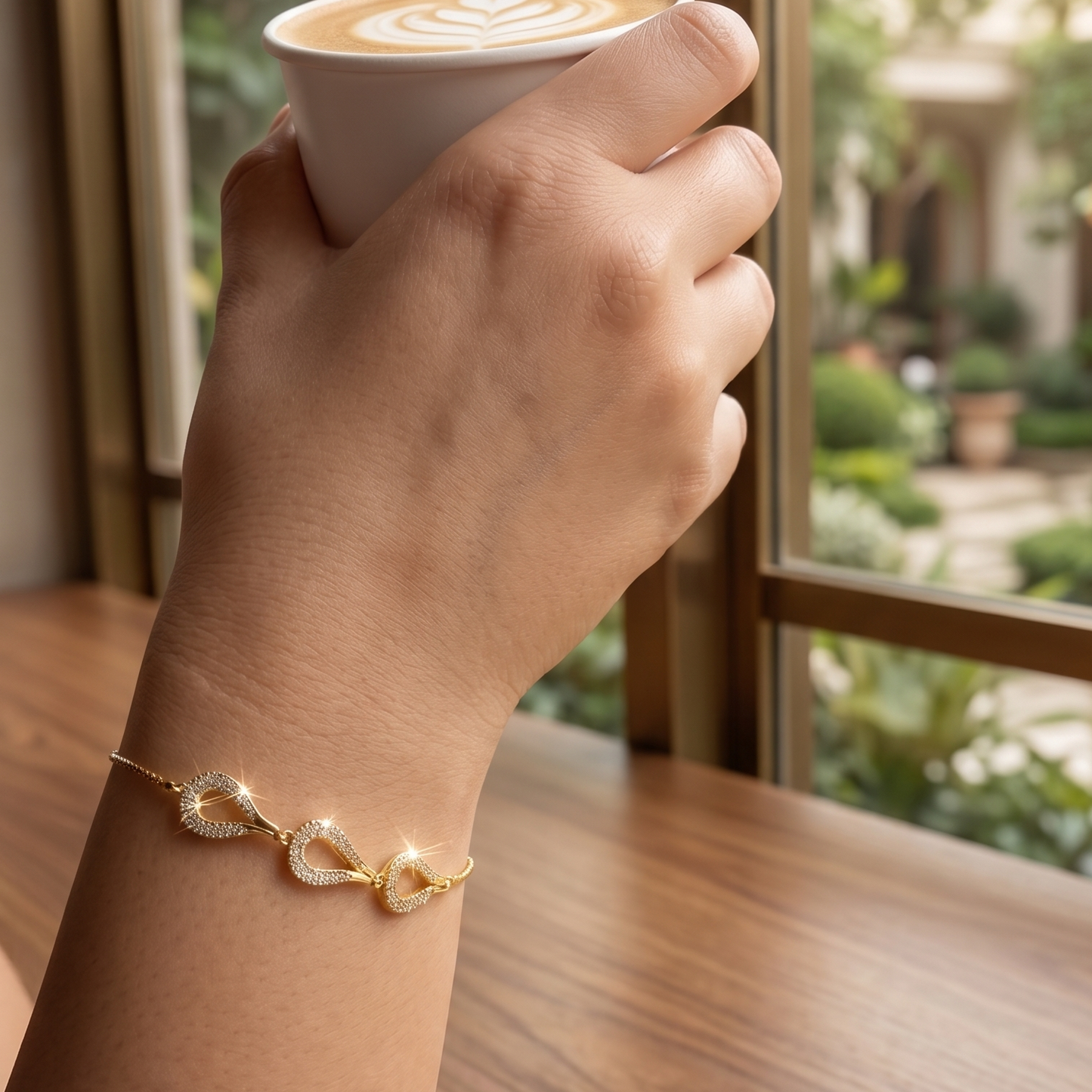 Teardrop Elegance Bracelet