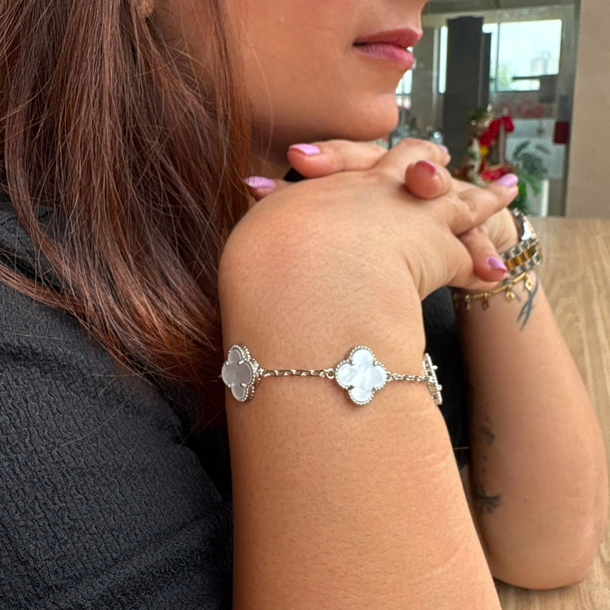 Moonlight Clover Bracelet