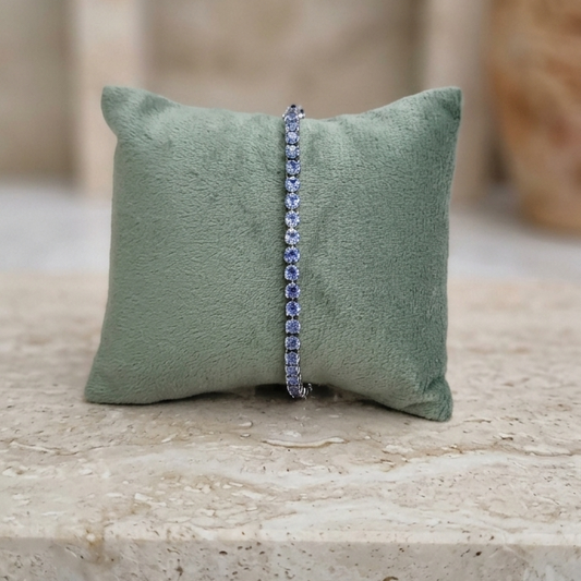 Lumina Baguette Diamond Tennis Bracelet