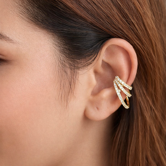Aurora Crystal Ear Cuff