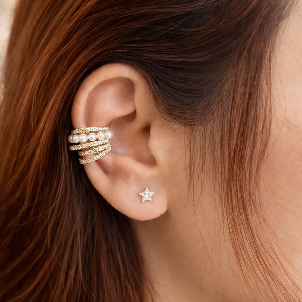 Pearl Ear Cuff