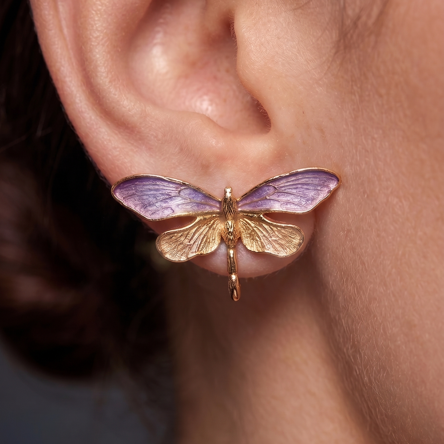 Glow Dragonfly Studs