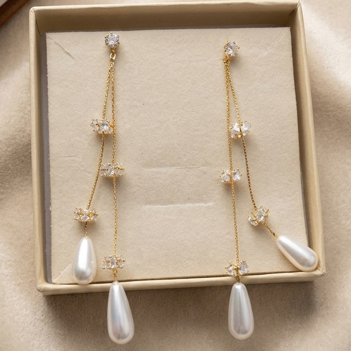 Pearl Grace Earrings
