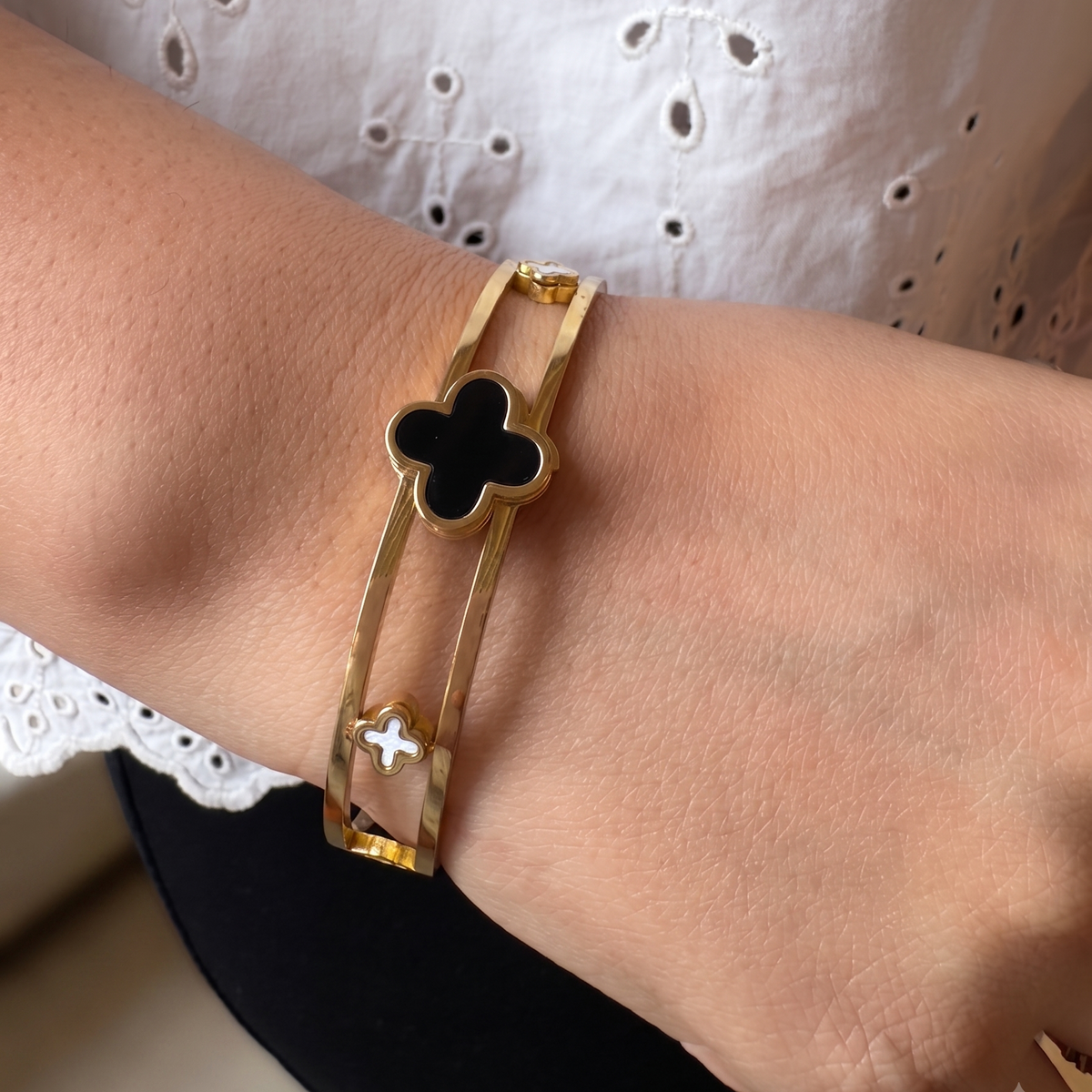 Imperial Clover Cuff