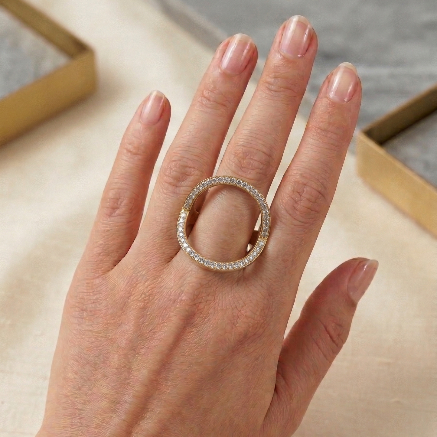 Trinity Orbit Ring