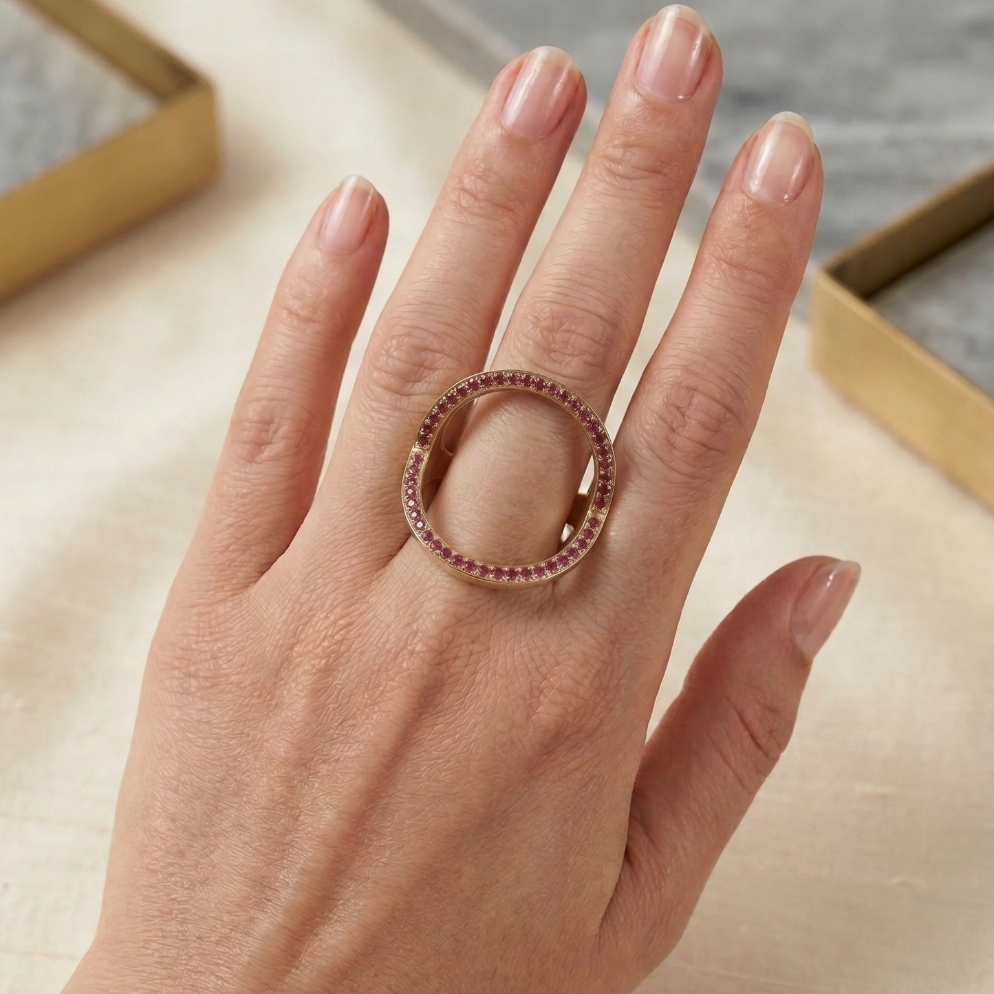 Trinity Orbit Ring