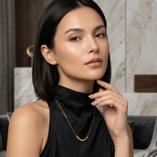 Cube Curve Neckchain