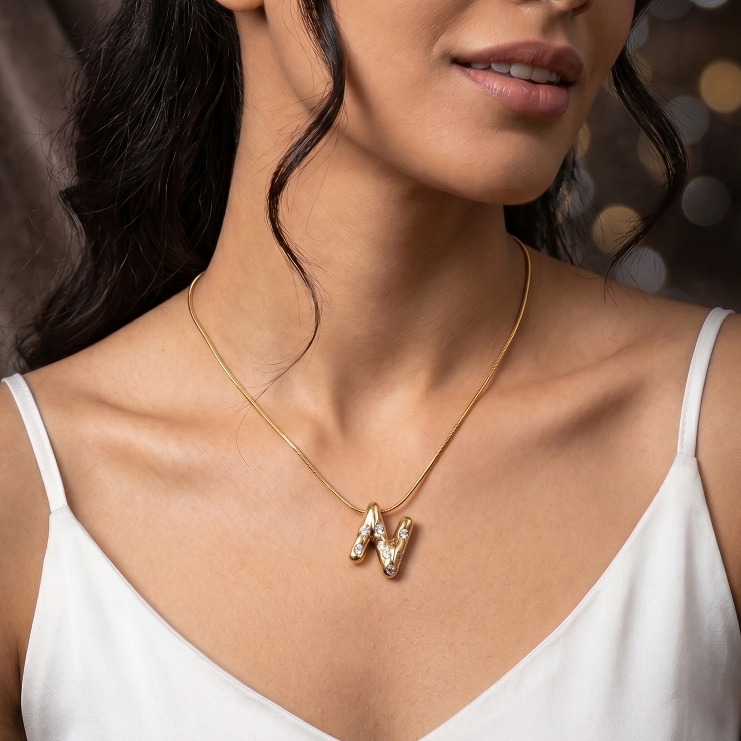 N Initial Pendant