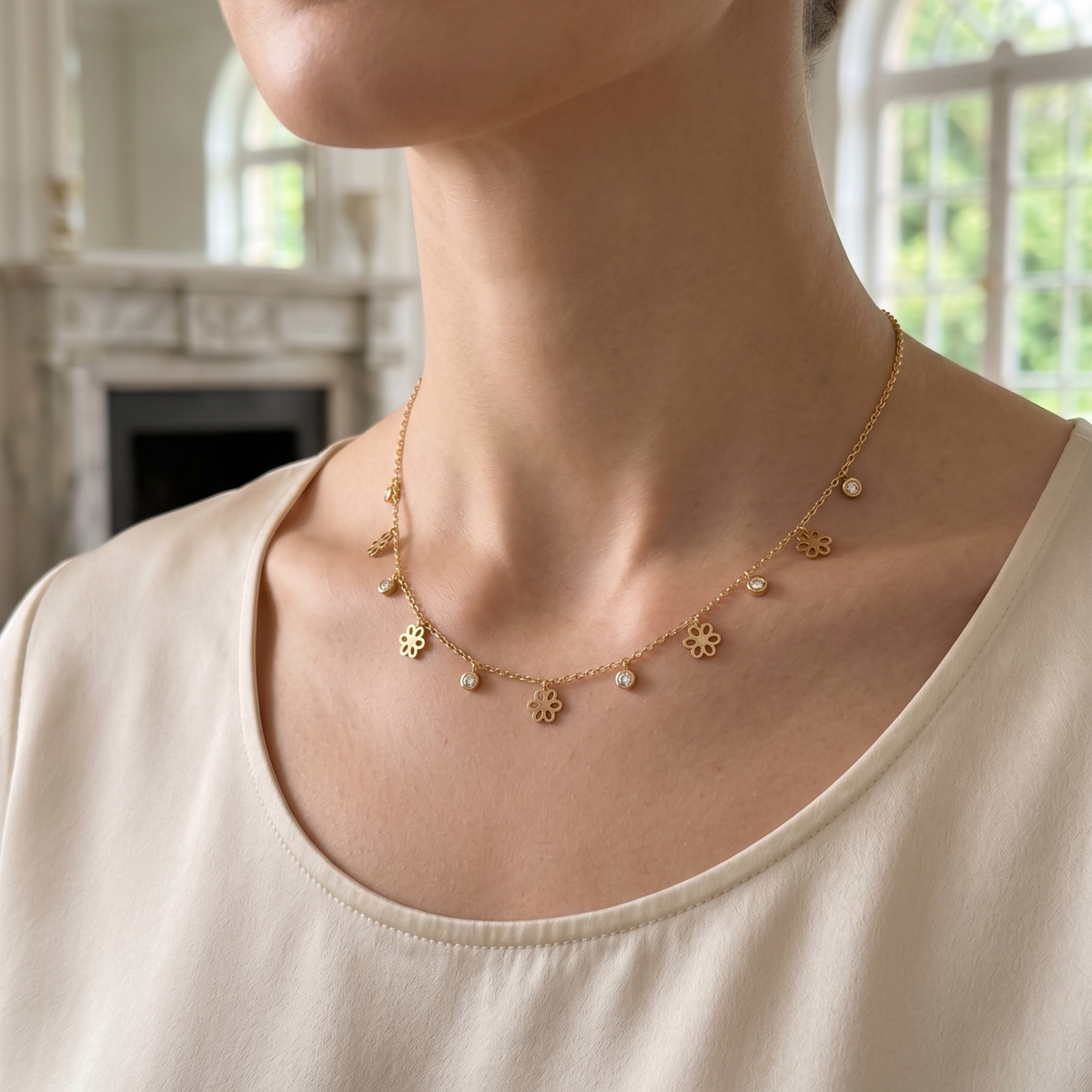 Flora Spark Necklace