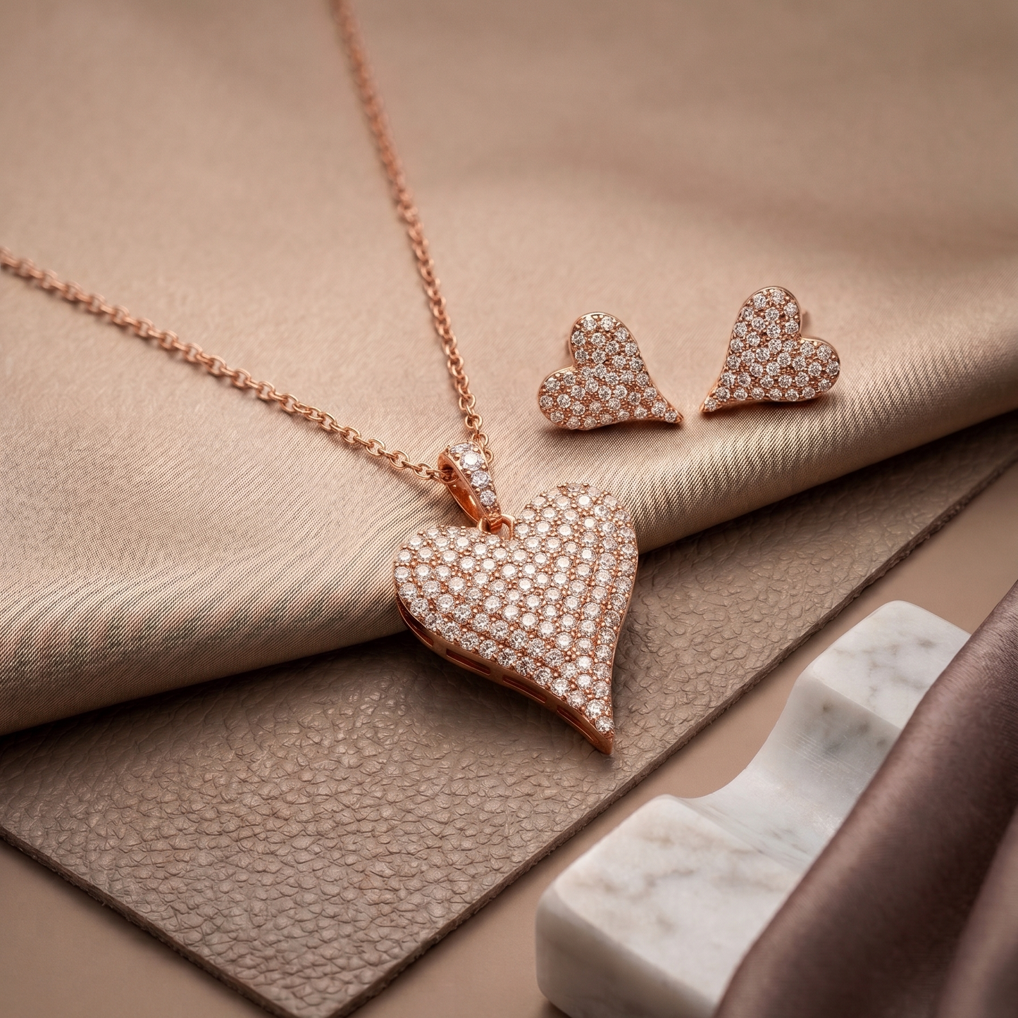 Eternal Heart Set – Rose Gold