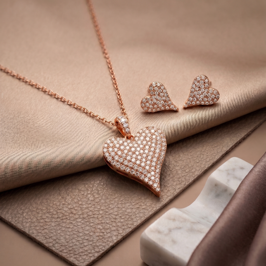 Eternal Heart Set – Rose Gold