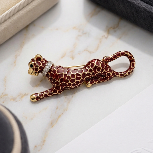 Panther Brooch