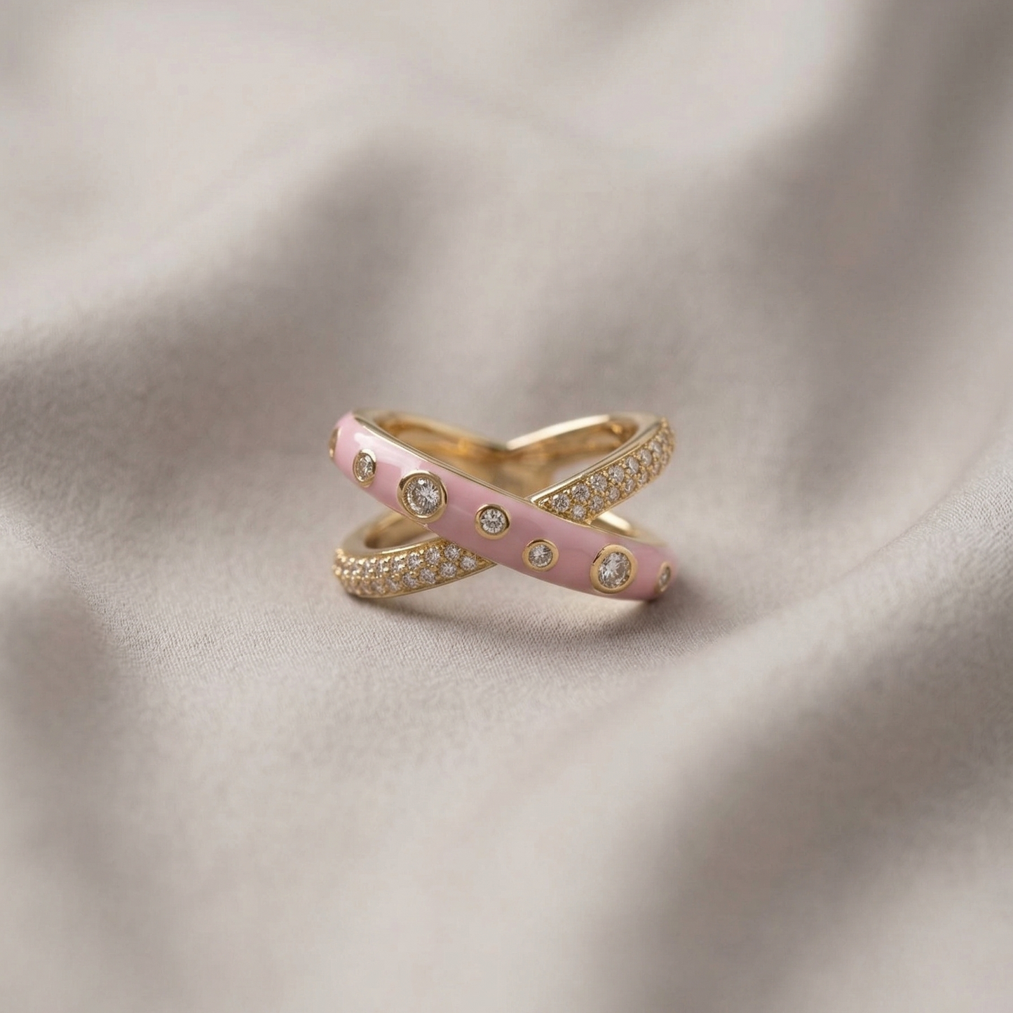 Blush Cross Band