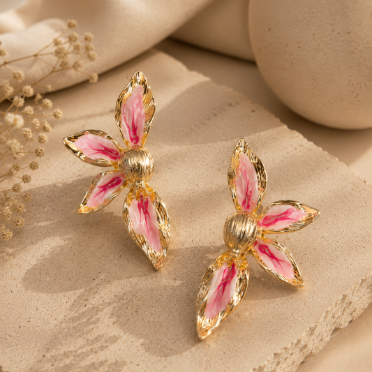 Pink Paradise Earring