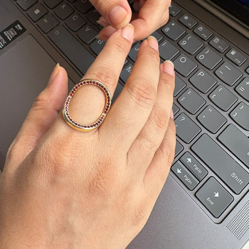 Trinity Oval Convertible Ring