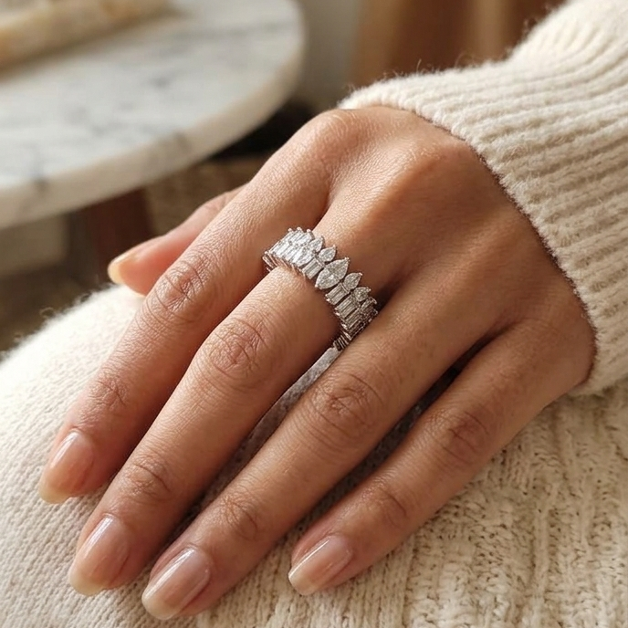 Crystal Luxe Ring