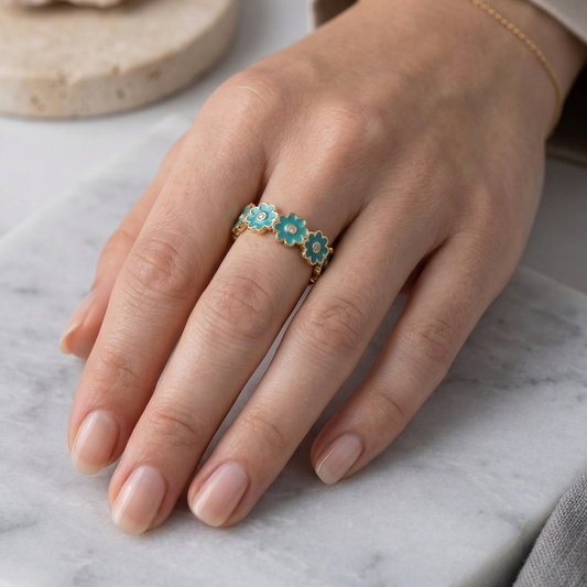 Bloom Trio Ring