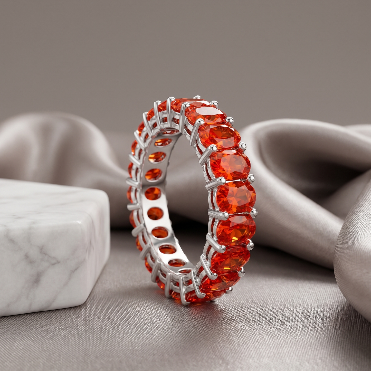 Scarlet Eternity Ring