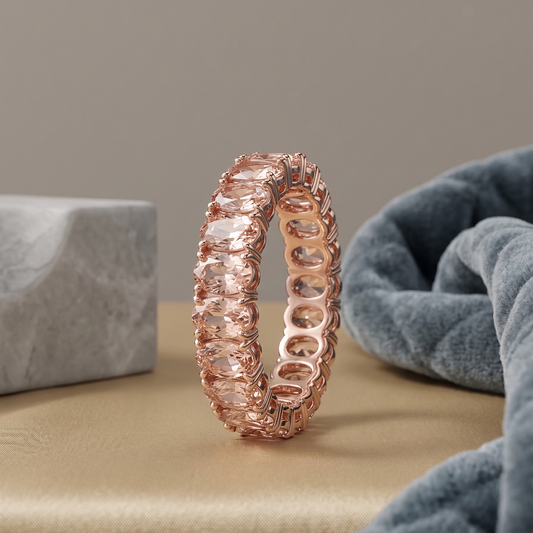 Blush Eternity Ring