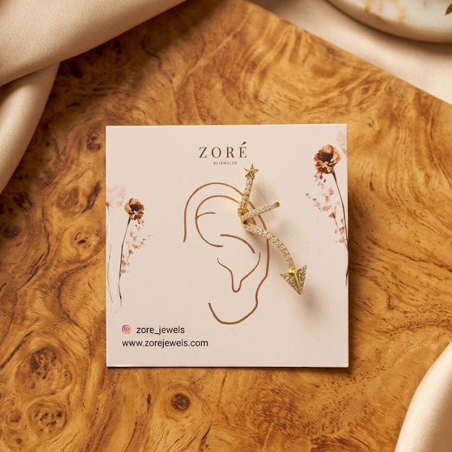 Celeste Crystal Ear Cuff