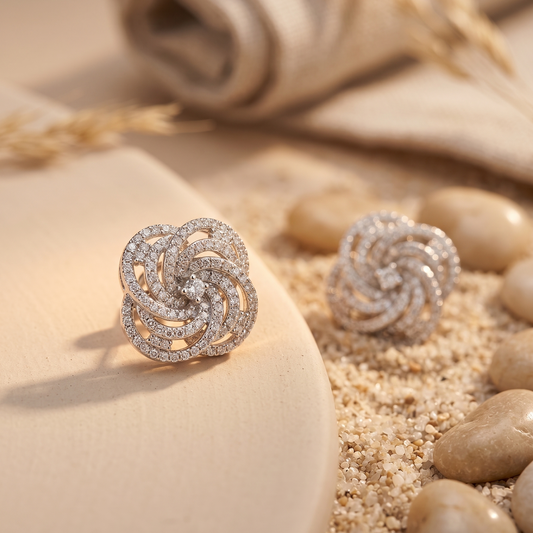 Rosette Studs