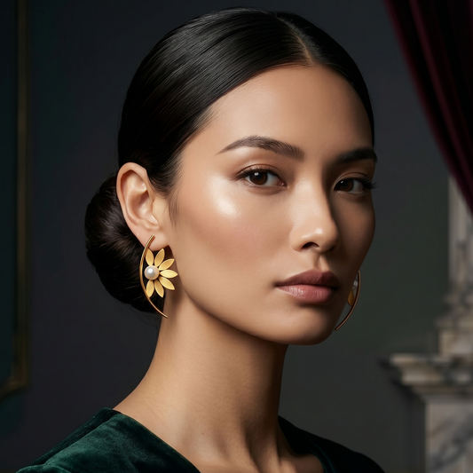 Pearl Bloom Earring