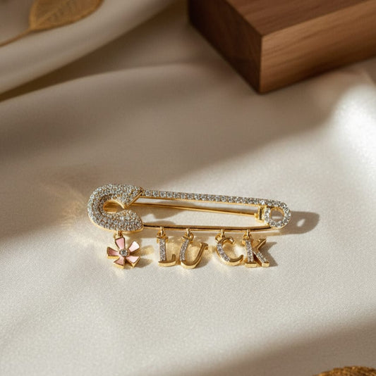 Luck Charm Pin Brooch